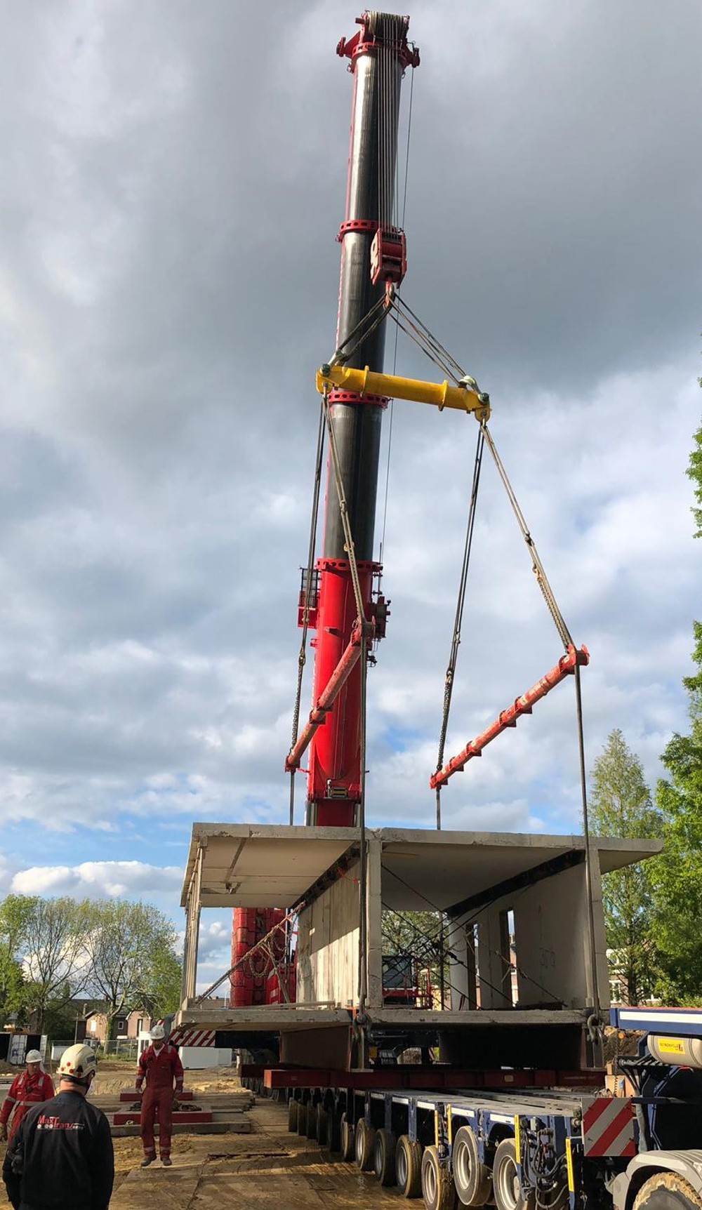 Hebearbeiten Teleskop Mobilkran