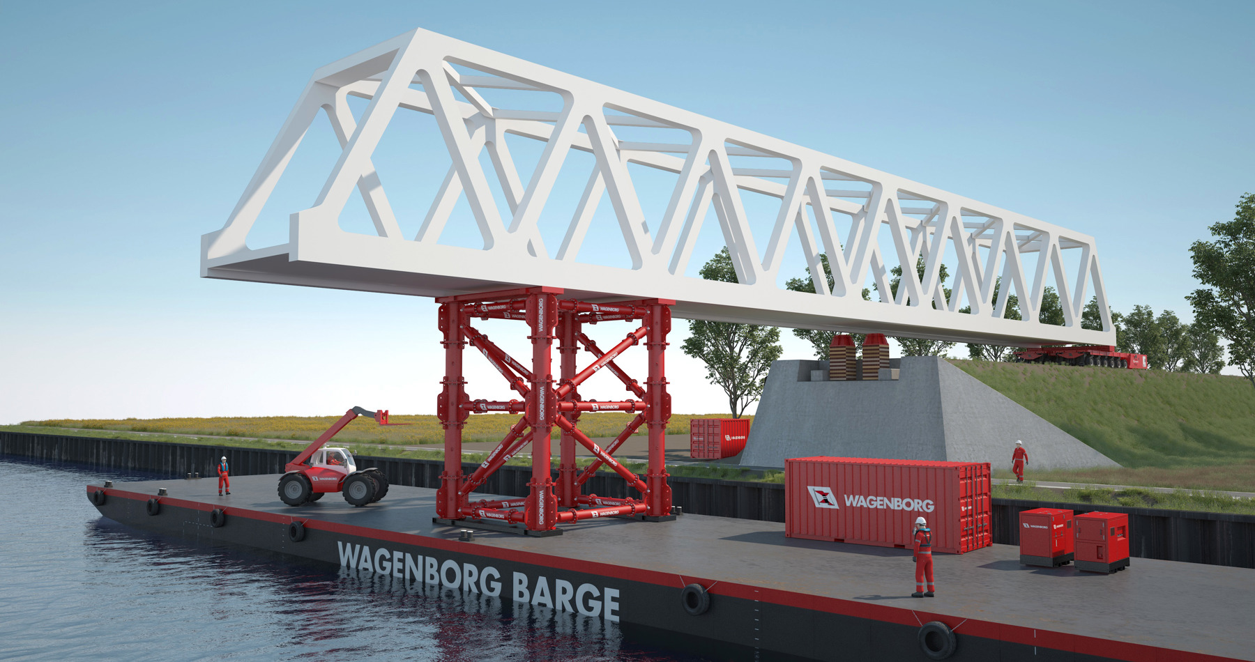 Das „Modular Support System“ von Wagenborg Nedlift