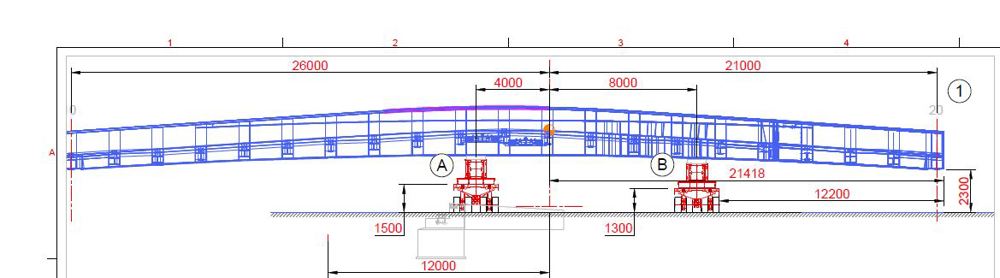 Transportconfiguration SPMT