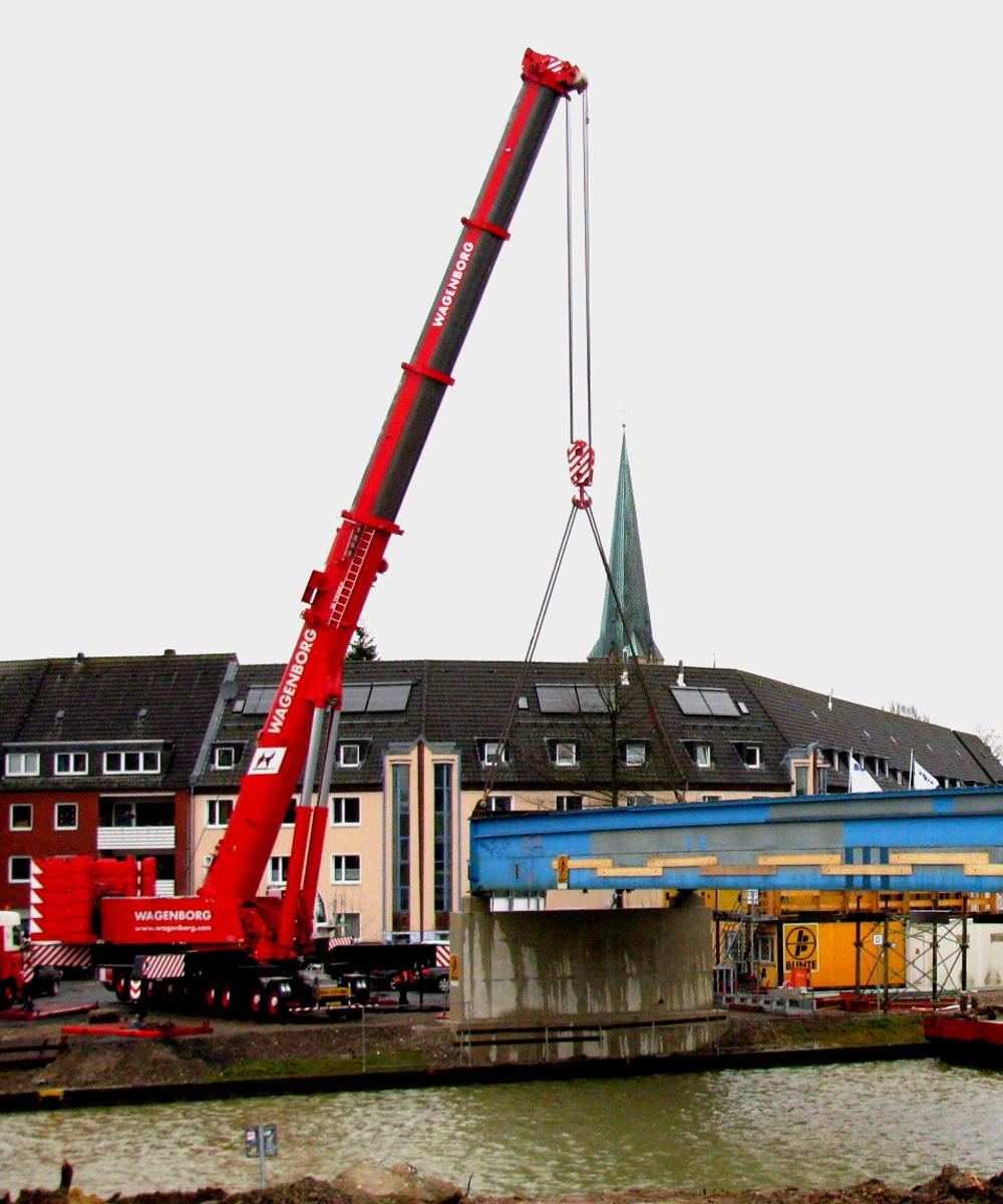 Tandemlift mit Teleskop Mobilkrane