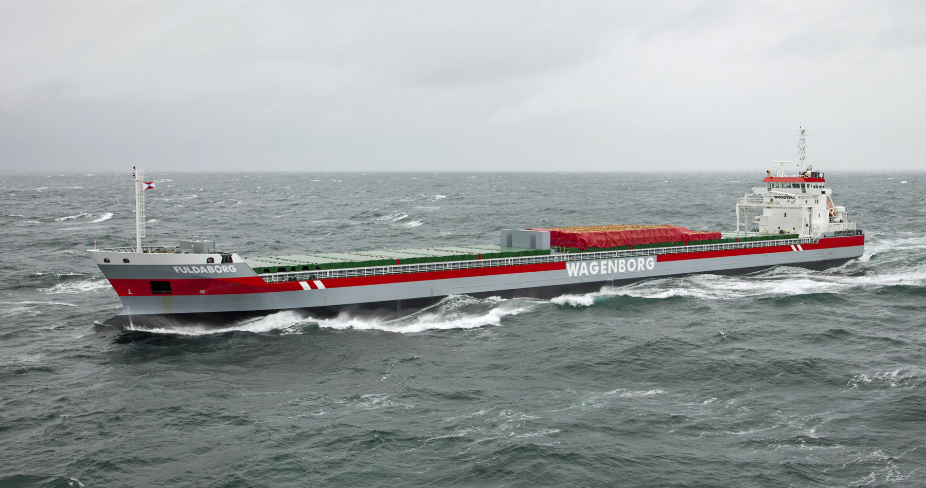Shipping goes green: Wagenborg's 'Fuldaborg' sets sail with bio fuels