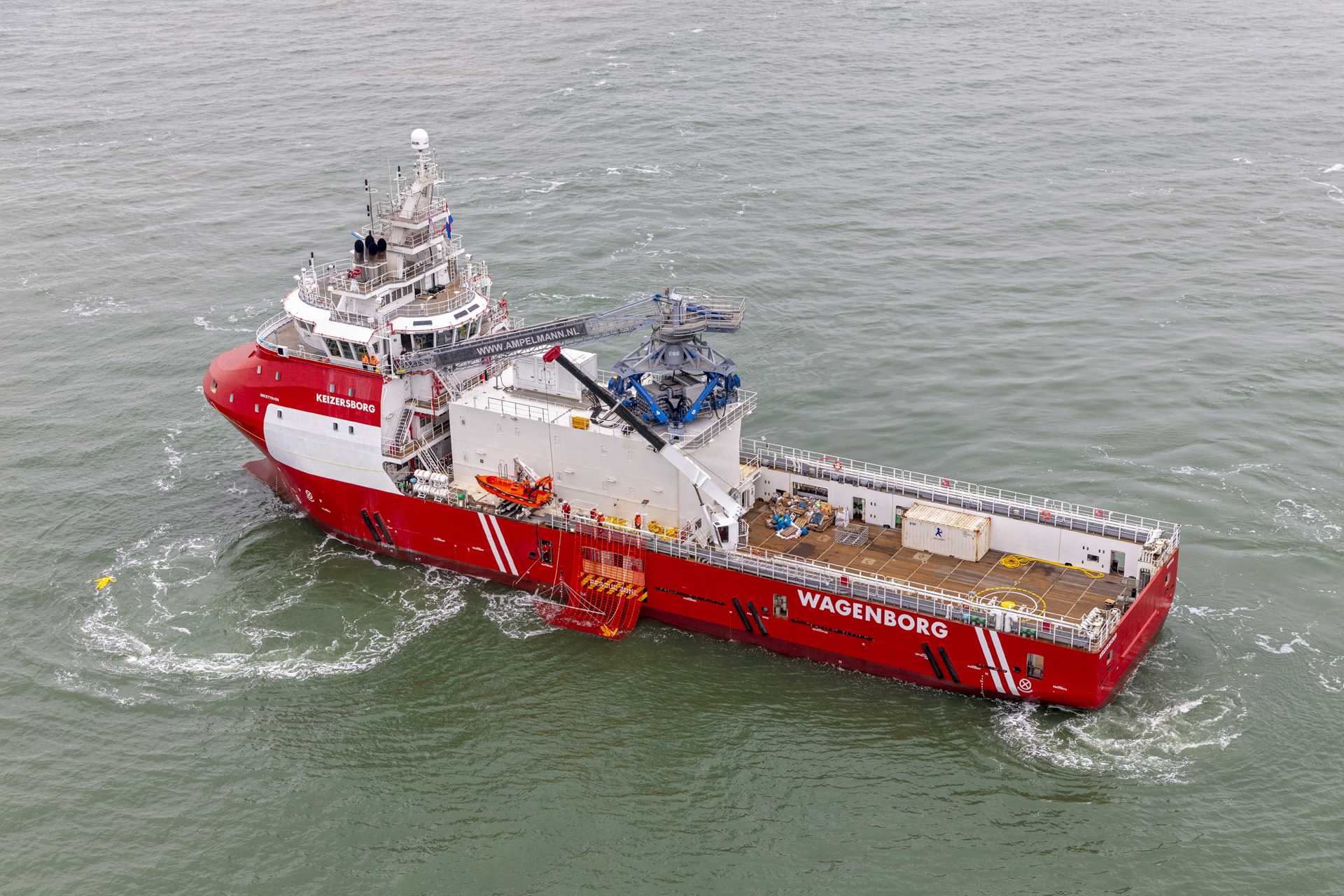 Wagenborg Offshore signs contract for fourth Walk to Work vessel on the  Southern North Sea