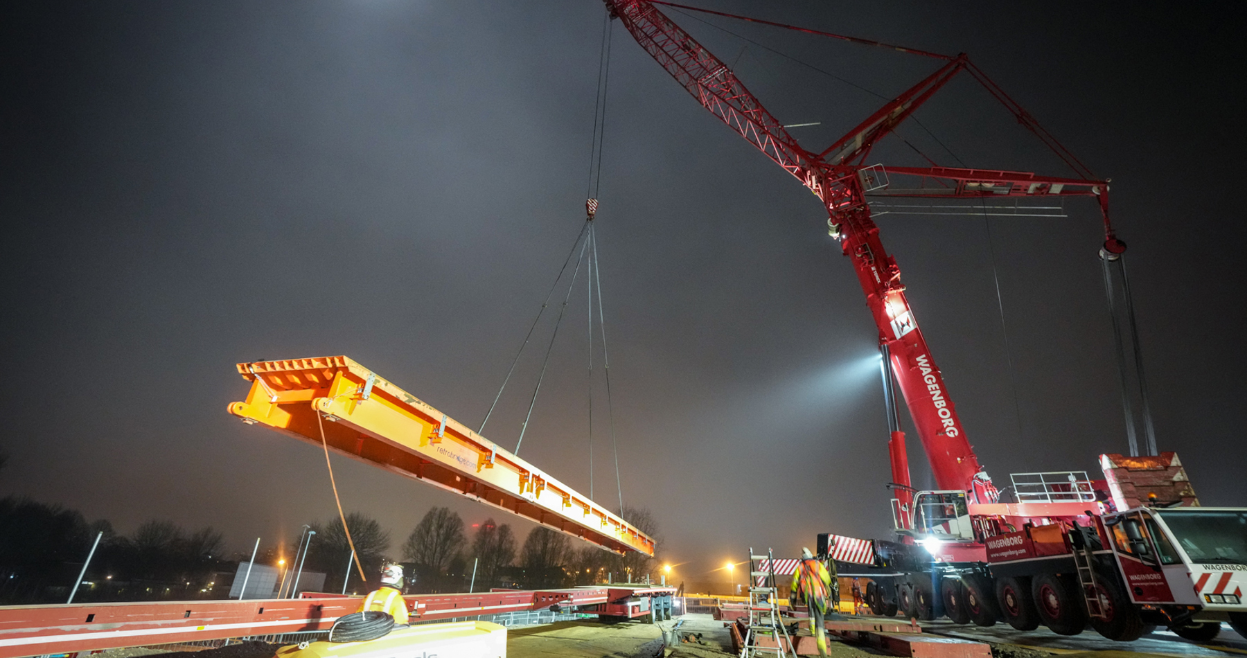 Spitzenleistung der Hebetechnik in Groningen