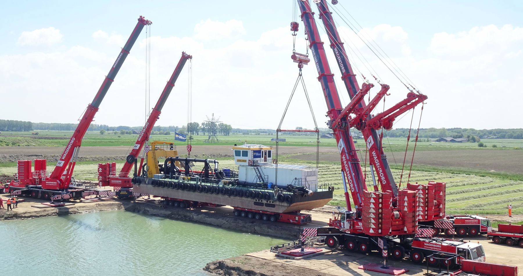 Balancieren auf einem grünen Seil: Nachhaltigkeit bei Wagenborg Nedlift